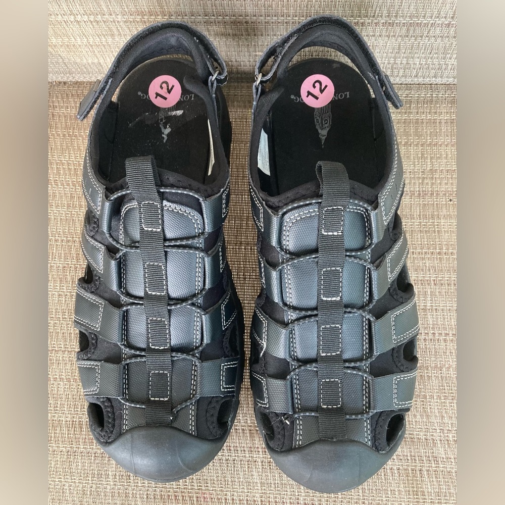 London Fog Finsbury Sandals, new, size 12